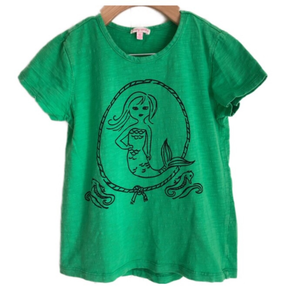 Penny Candy Green Girls Mermaid T-shirt
